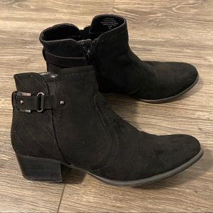 Black booties